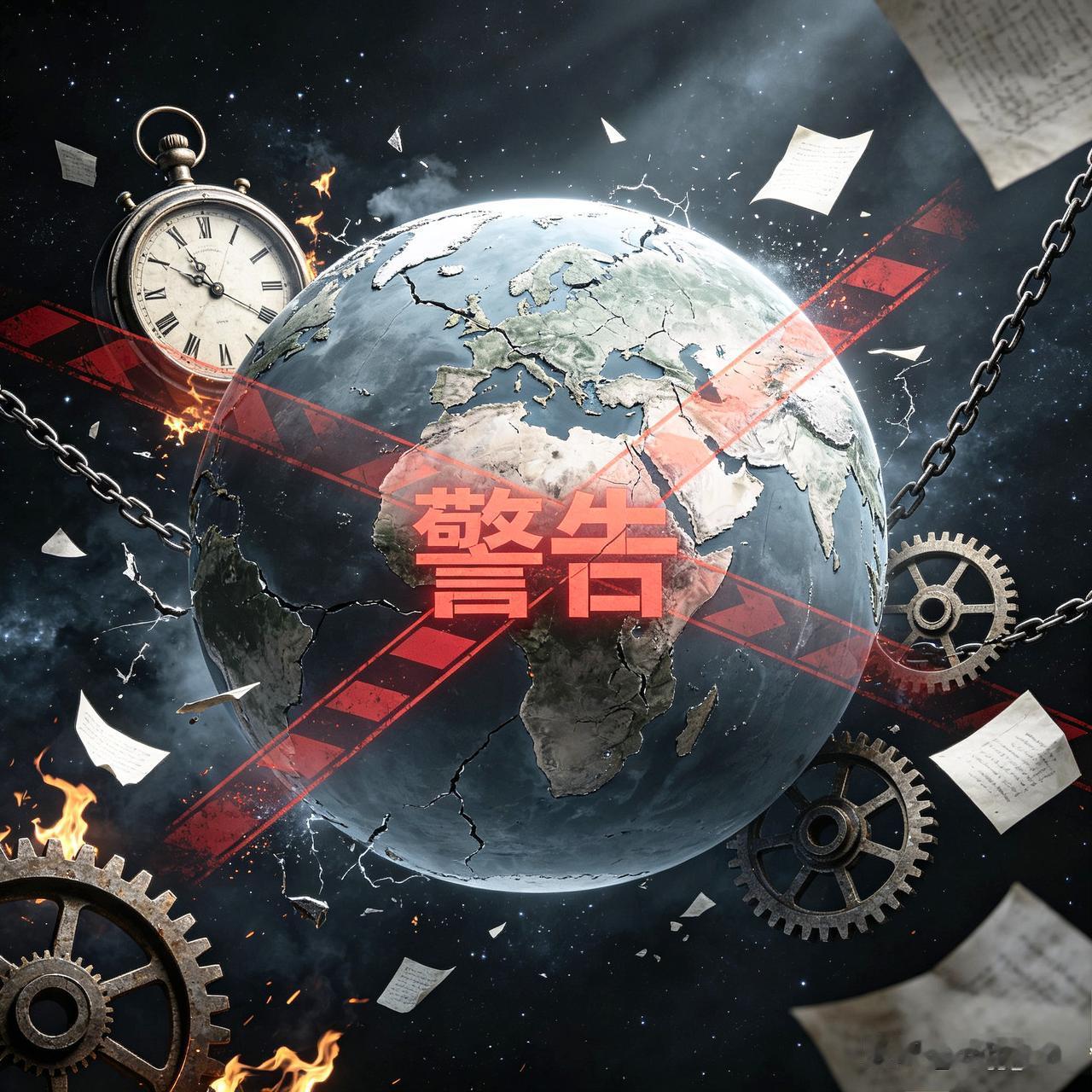全球危机暗潮汹涌，世界容错空间，已经快要耗尽别再侥幸，全球危机早已不是概率