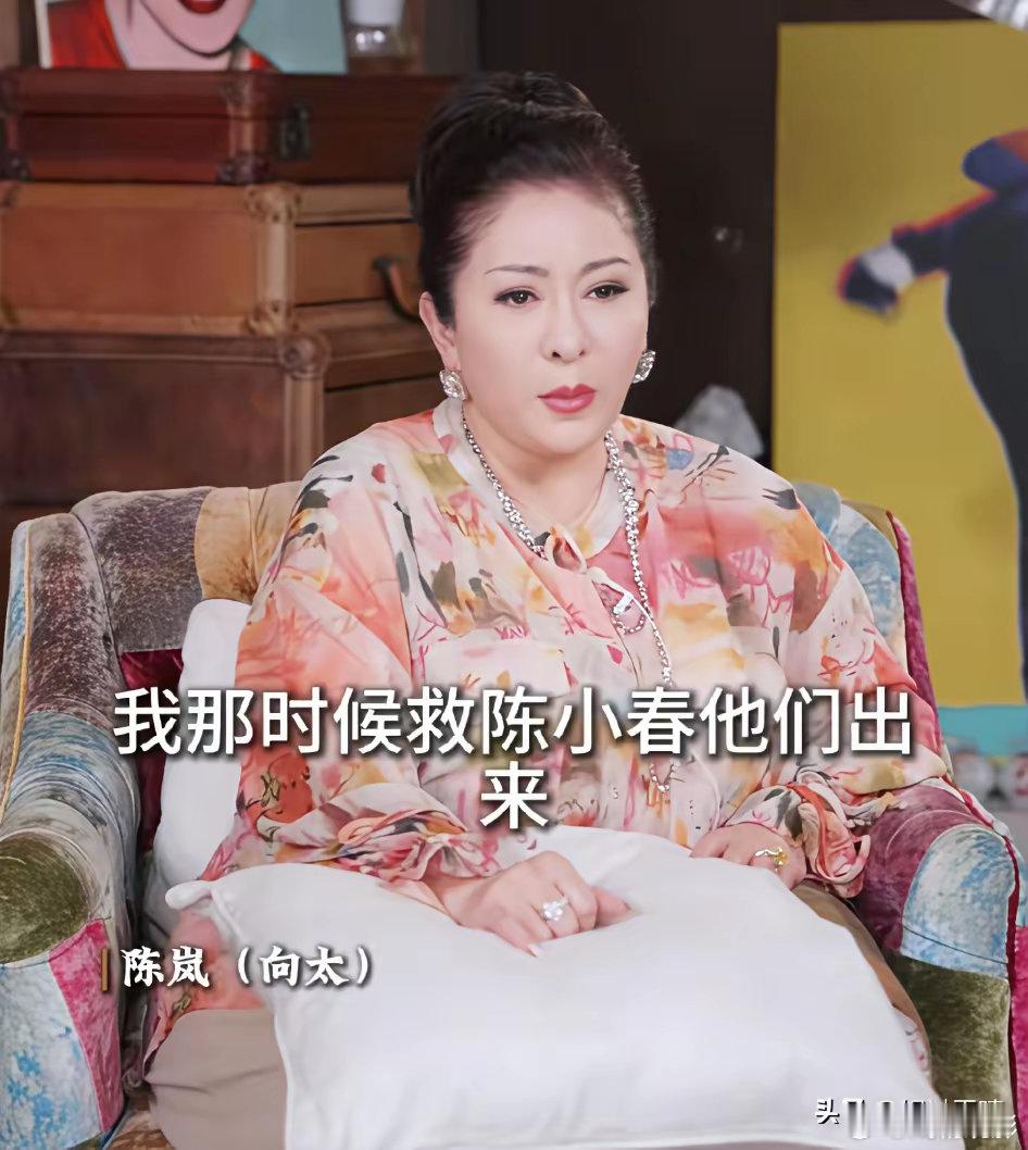 向太：“陈小春他们几个古惑仔当年被公司压榨，一整年没拿到一分钱，打电话向我求救，