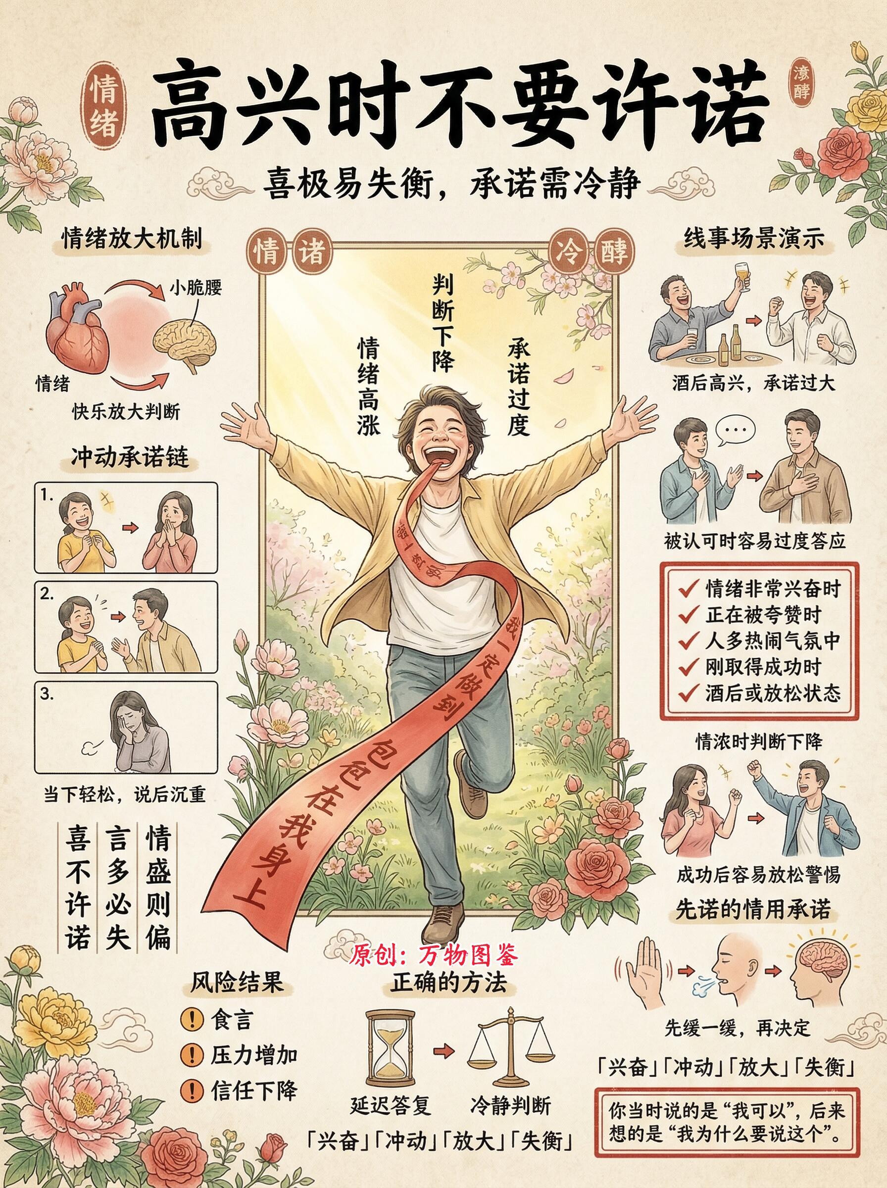 情绪上头十不要，中国人的处世智慧。不要被情绪左右你的行为和决定