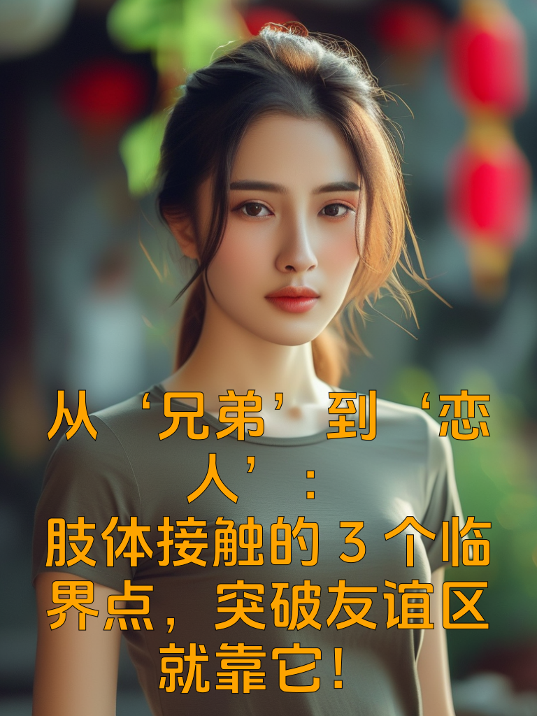 从‘兄弟’到‘恋人’：肢体接触的3个临界点，突破友谊区就靠它！