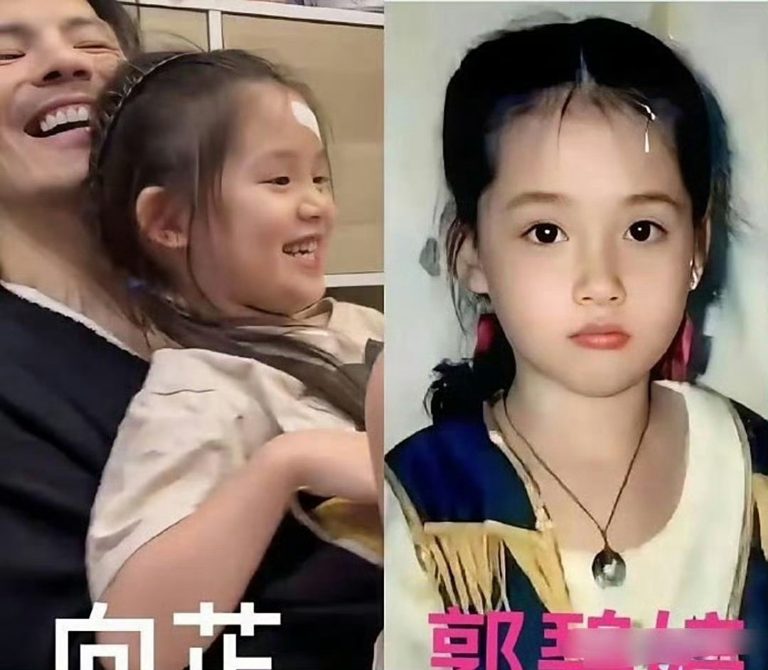 向佐女儿向芷好漂亮完完全全富家小千金的感觉～​​​