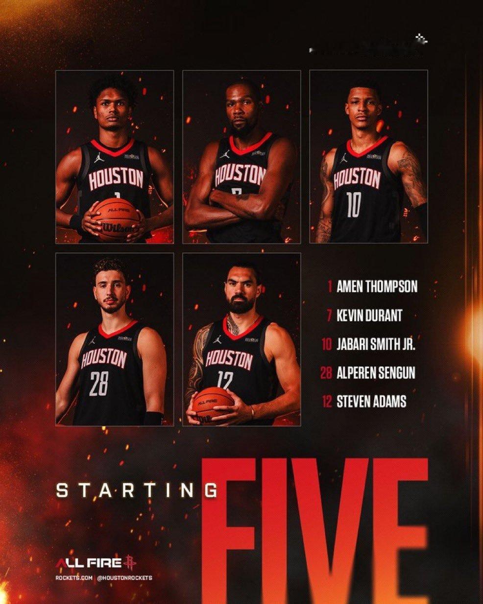 首节比赛结束！火箭33-19骑士！