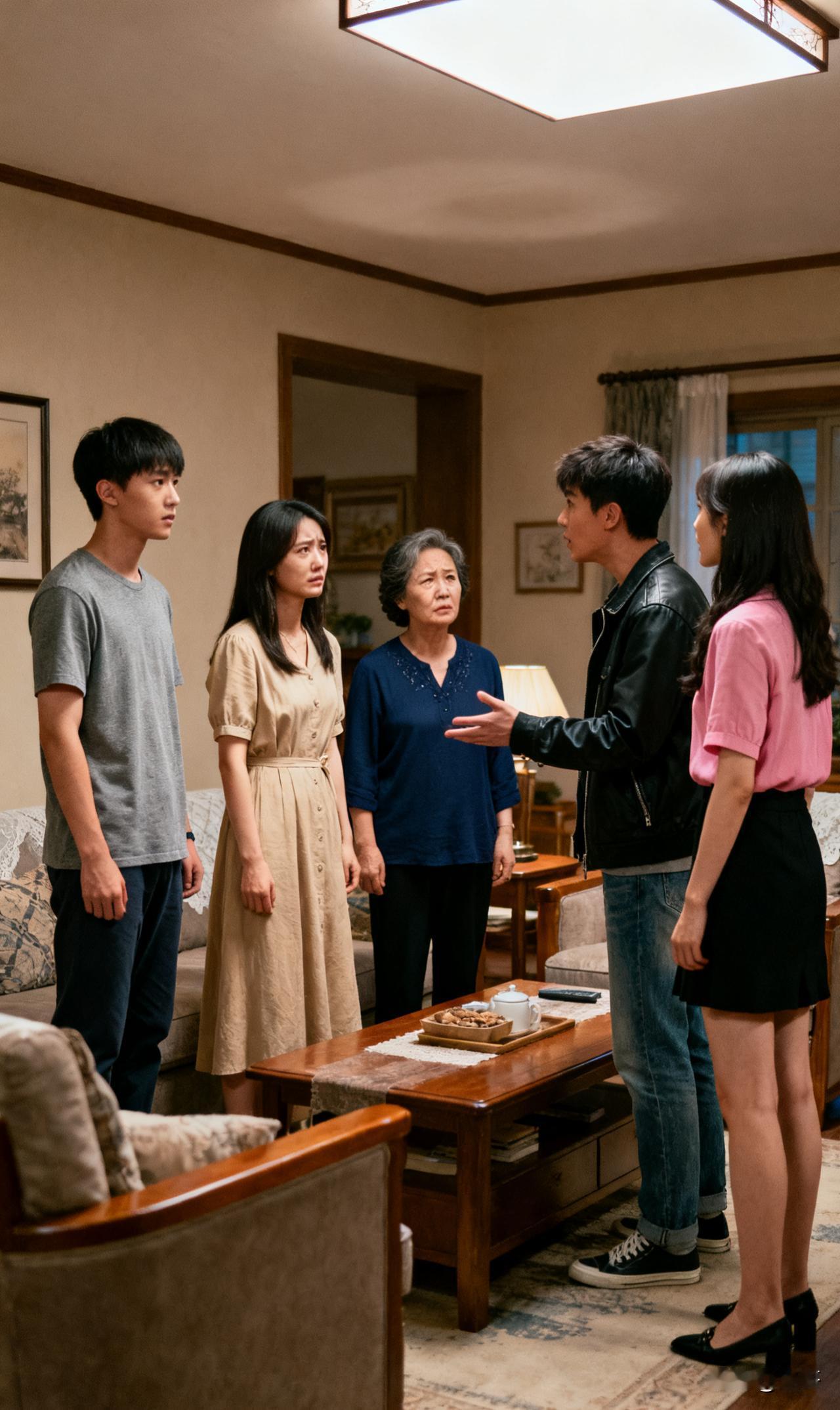 我卖了爸妈的老房给爸治病，三年后弟弟买房全家逼我出一半首付深夜，家族群消息炸