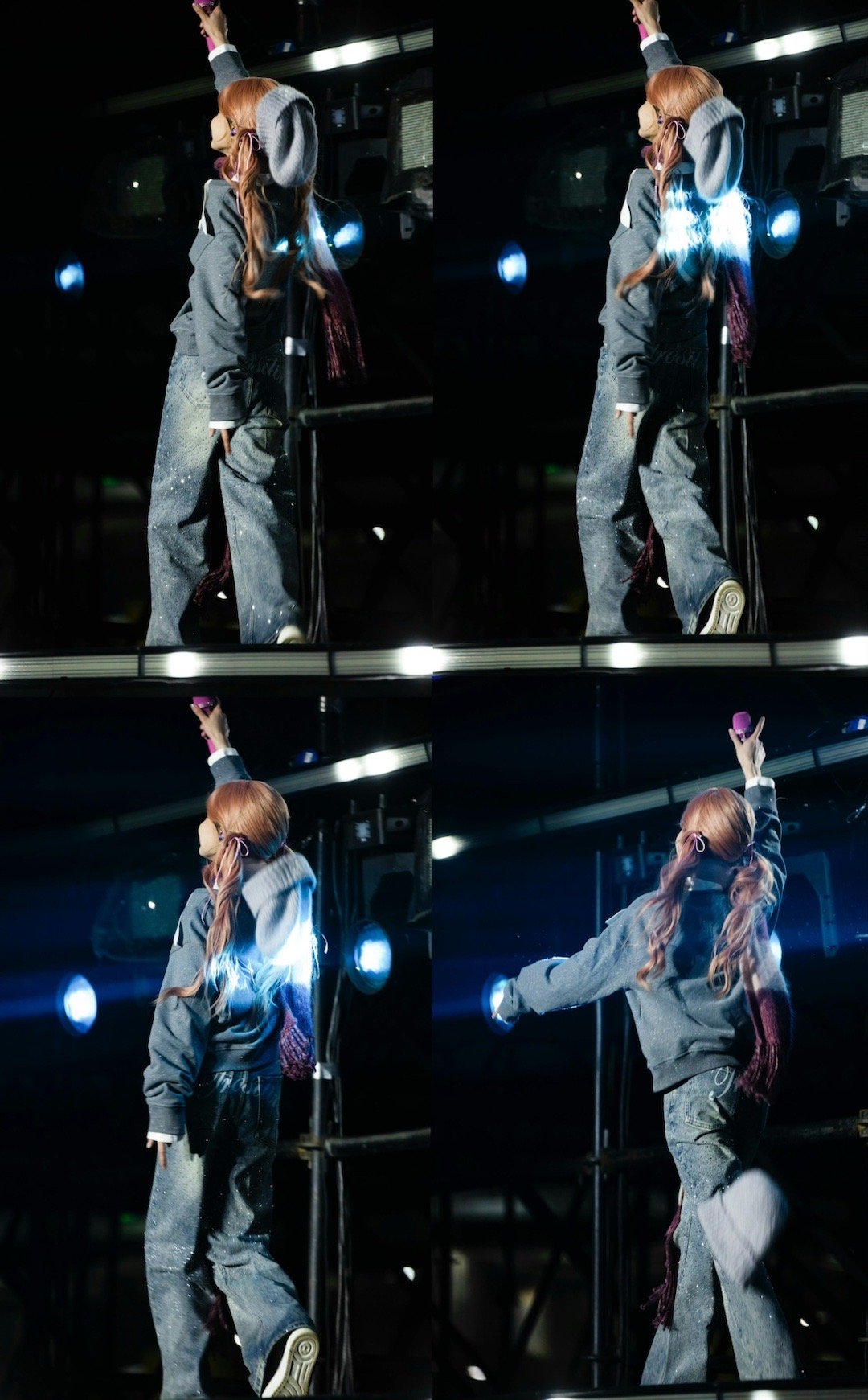 黄霄雲我没有做妆发黄霄雲用实力和运气书写了最精彩的追星故事！在《声生不息》致敬