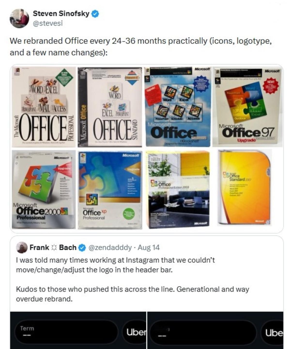 笑死了，微软前高管谈Office每隔一段时间，就换一次图标、Logo，本质就是为