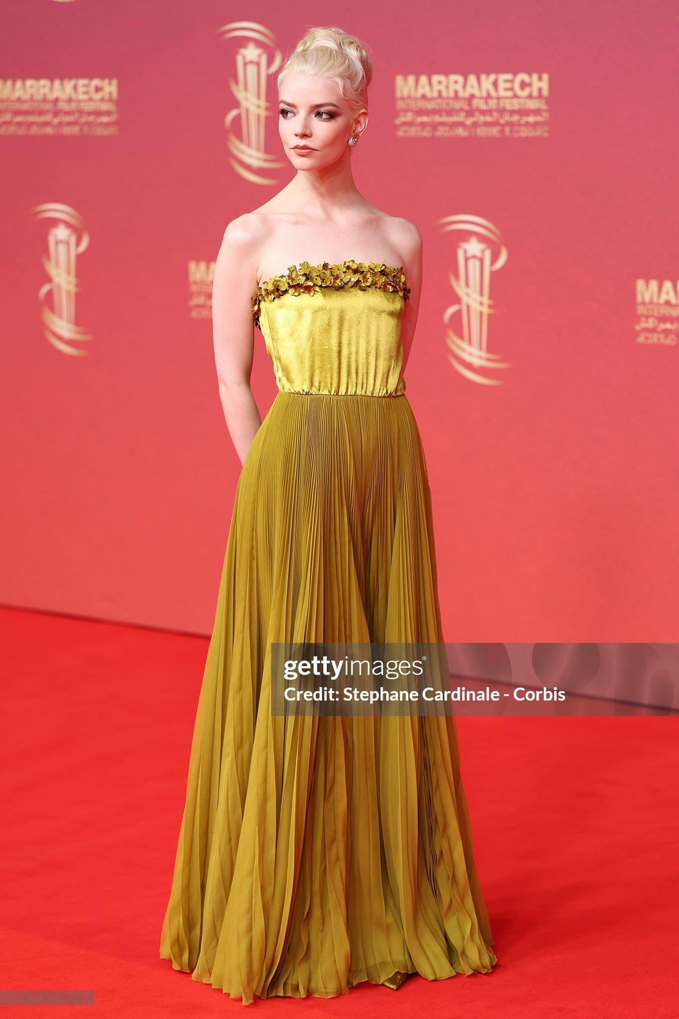 AnyaTaylor-Joy💃以主竞赛单元评委身份亮相马拉喀什国际电影节