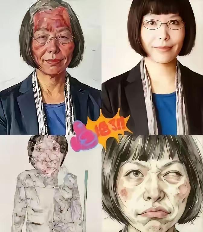 你说她把保洁工画成那样，是因为瞧不起最底层人民吧，她又把航天员也画成那样，