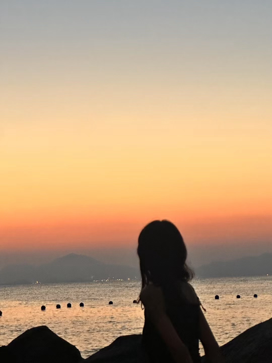 向大海借一篮晚霞来治愈城市人的浮躁​​​