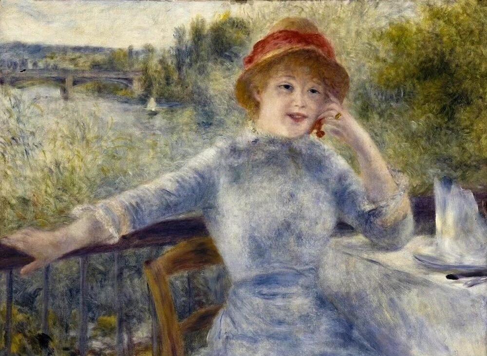 🌹书摘|读书对于智慧，也像体操对于身体一样。——爱迪生🌹赏画法国印象派画家