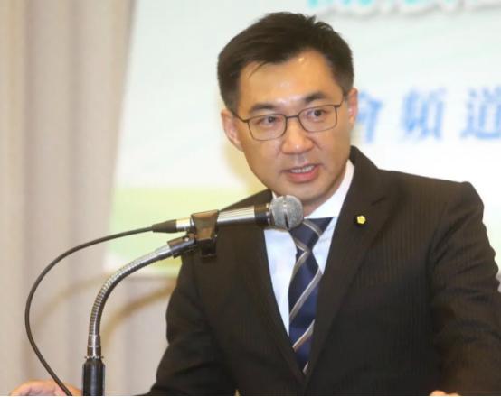 江启臣不配选台中市长，因为在高金素梅被民进党侦办时，江启臣只冷冷说了一句“尊重司