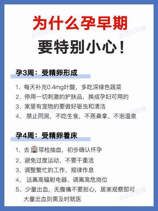 刚发现怀孕🤰这些事情一定要注意⚠️孕妈需知