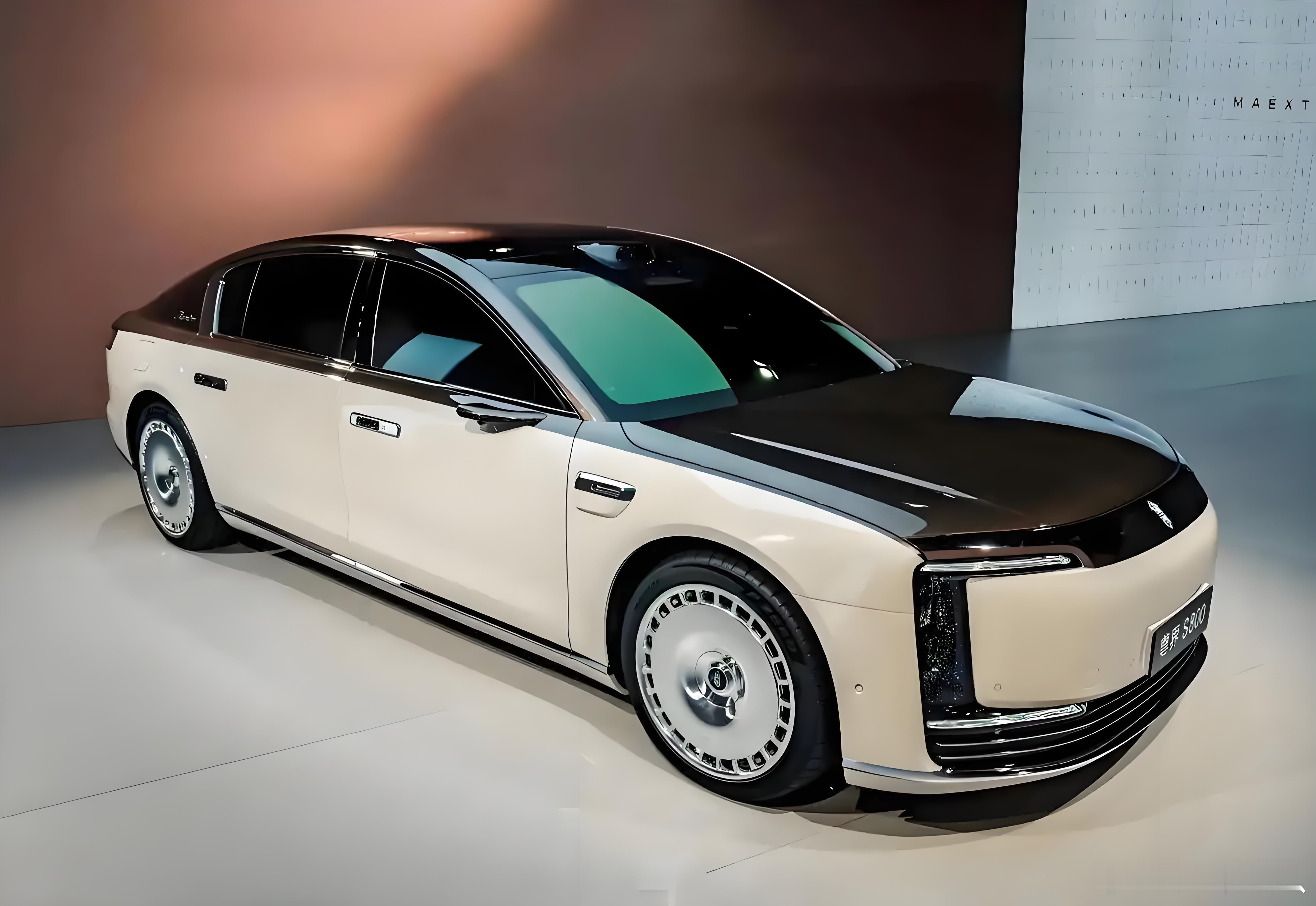 尊界S800有几种轮毂，其中的这个被大家称为“大饼轮毂”的设计，就有人觉得不太好