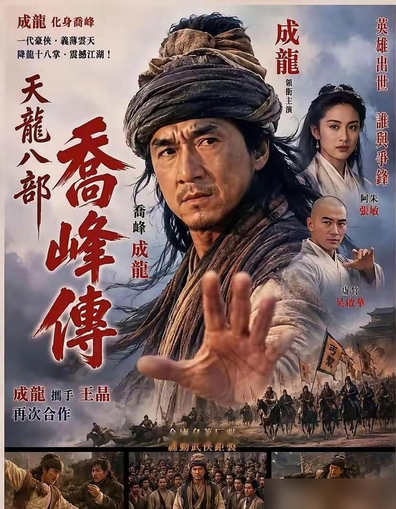 王晶当年想组一局大的，成龙演乔峰，周星驰演段誉，结果黄了。后来真砸钱拍出来的是甄子丹版，1.5亿成本