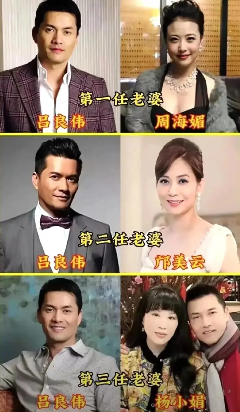 70岁的吕良伟，这辈子吃得太好了！第一任老婆：周海媚1985年，30岁的