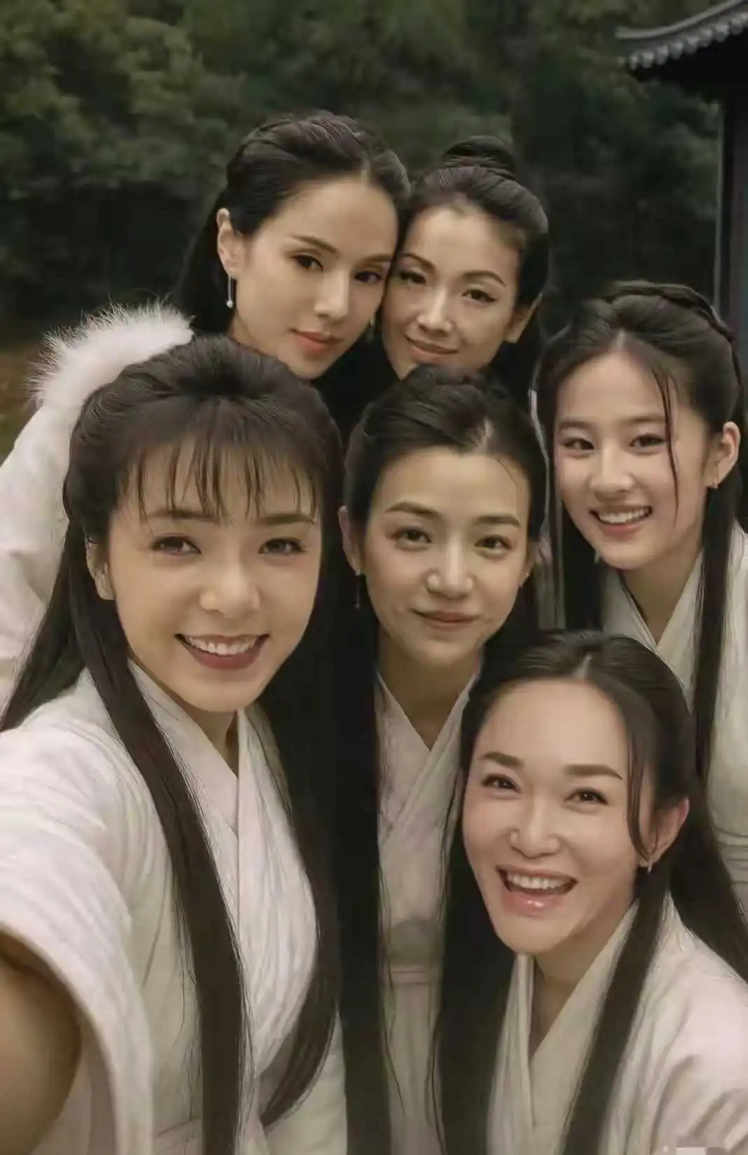 小龙女大合照，谁是你心中的白月光？
