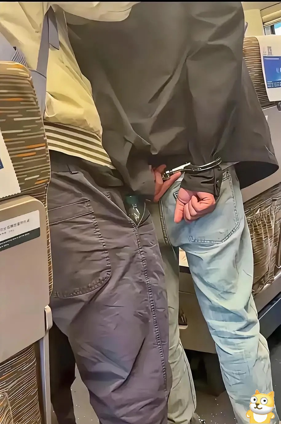 高铁上看到的，这不是在拍电影吧