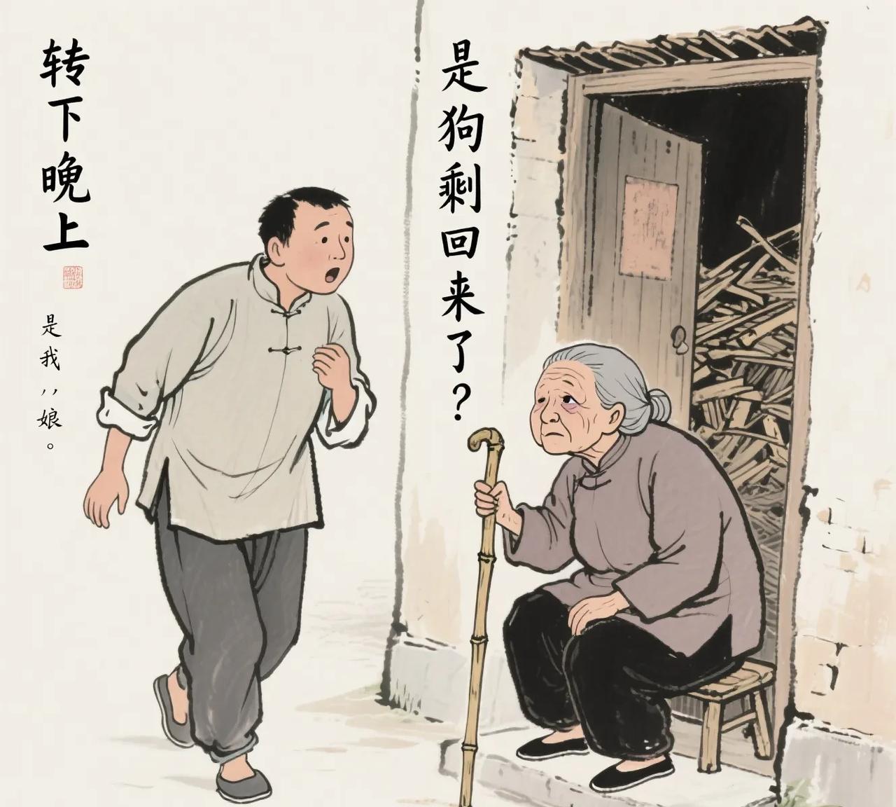 清朝，有个长工，二十九岁了还没成亲。他的主人给了他几贯钱，让他去买个媳妇回来。谁