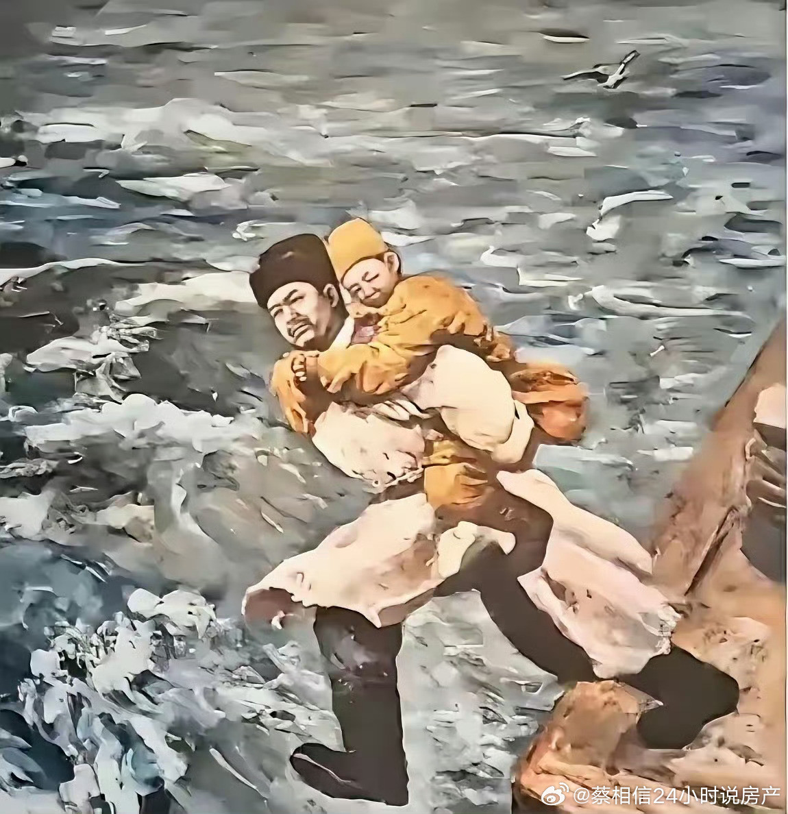华夏本已灭亡，是朱元璋一个碗起家，驱逐跶奴，再造中华，历史功绩少有人无可比拟。不