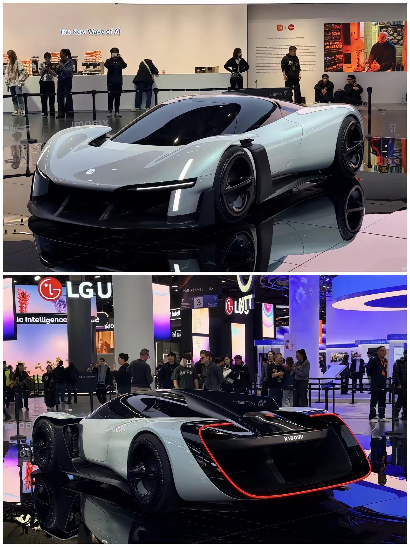 小米超跑VisionGT，实车来了！