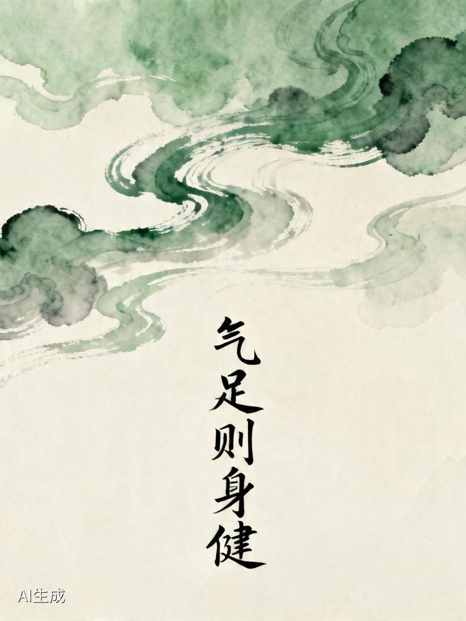 中医：人体气足了后，就会吃得香、睡得沉、拉得爽、长得壮、病得少你是不是经常这