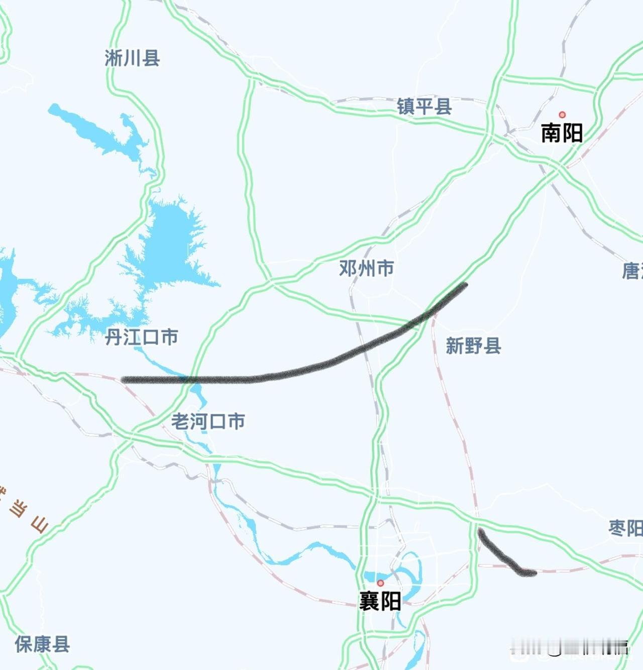 为什么不能修高铁联络线至武汉和西安从新野到老河口的郑渝-武西联络线，南阳至西安