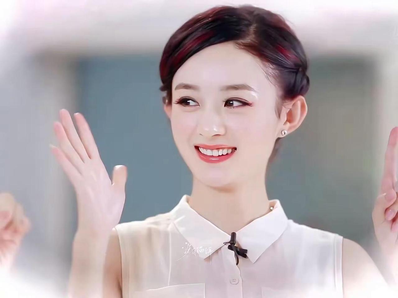 你不知道你有多可爱赵丽颖早期你不知道你有多可爱图源于@没有猫饼🧣