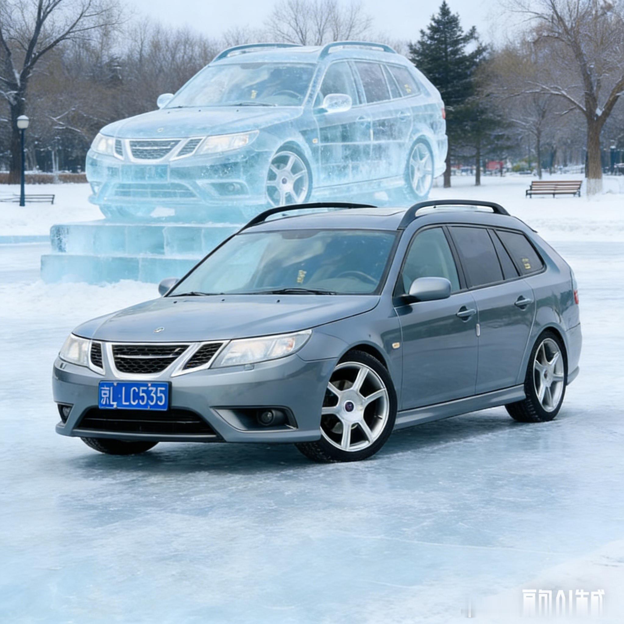 好久没开着我的saab，来一场自由之旅了啦。心向远方，自由无垠！