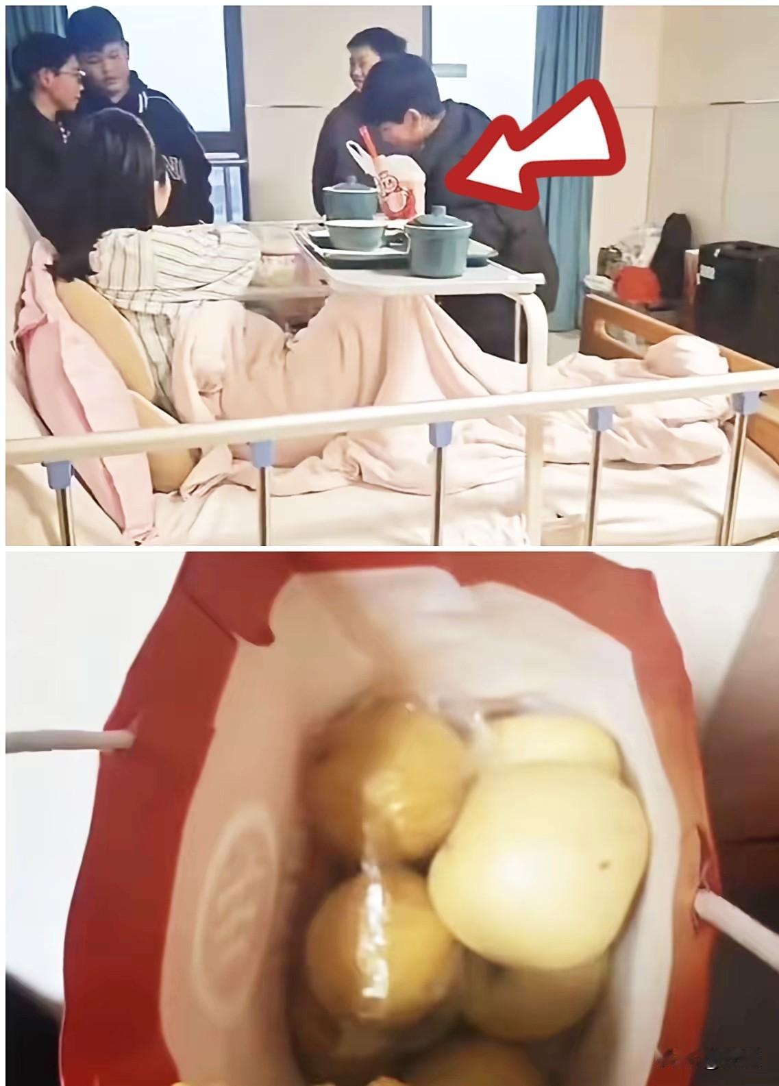 浙江，一位刚生完孩子的女老师，顺产生完第二天还在病房里没出院。班上四个男生悄悄打