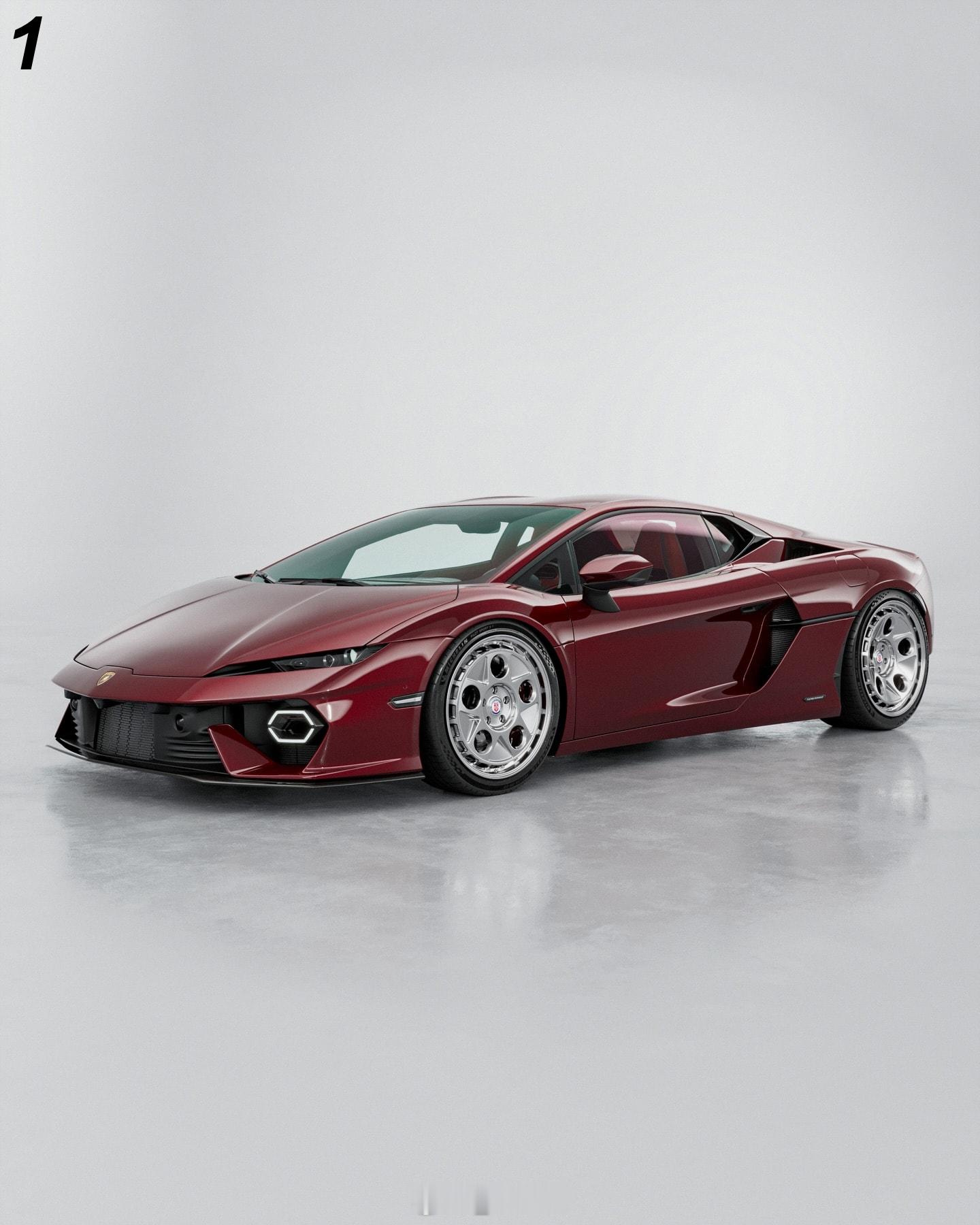 兰博基尼兰博基尼Temerario兰博基尼Temerario四个非官方轮毂造型