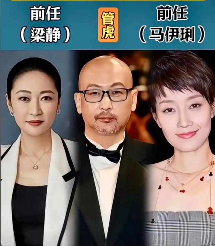 以为没有关系的两个明星，其实都有着相同的审美眼光，曾经爱过同一个人，郎才女貌，看