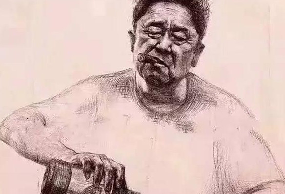 2017年，于谦抽着烟惬意招待朋友喝酒时，七弟吴京打电话说：五哥，我拍《战狼2》