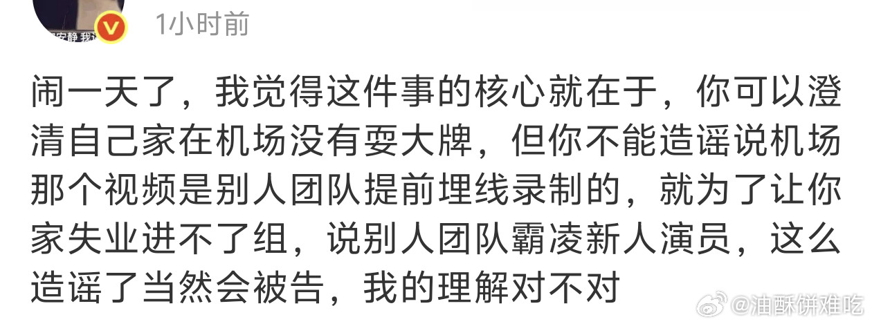 不然呢，造谣式澄清什么时候都不可取，被告活该​​​