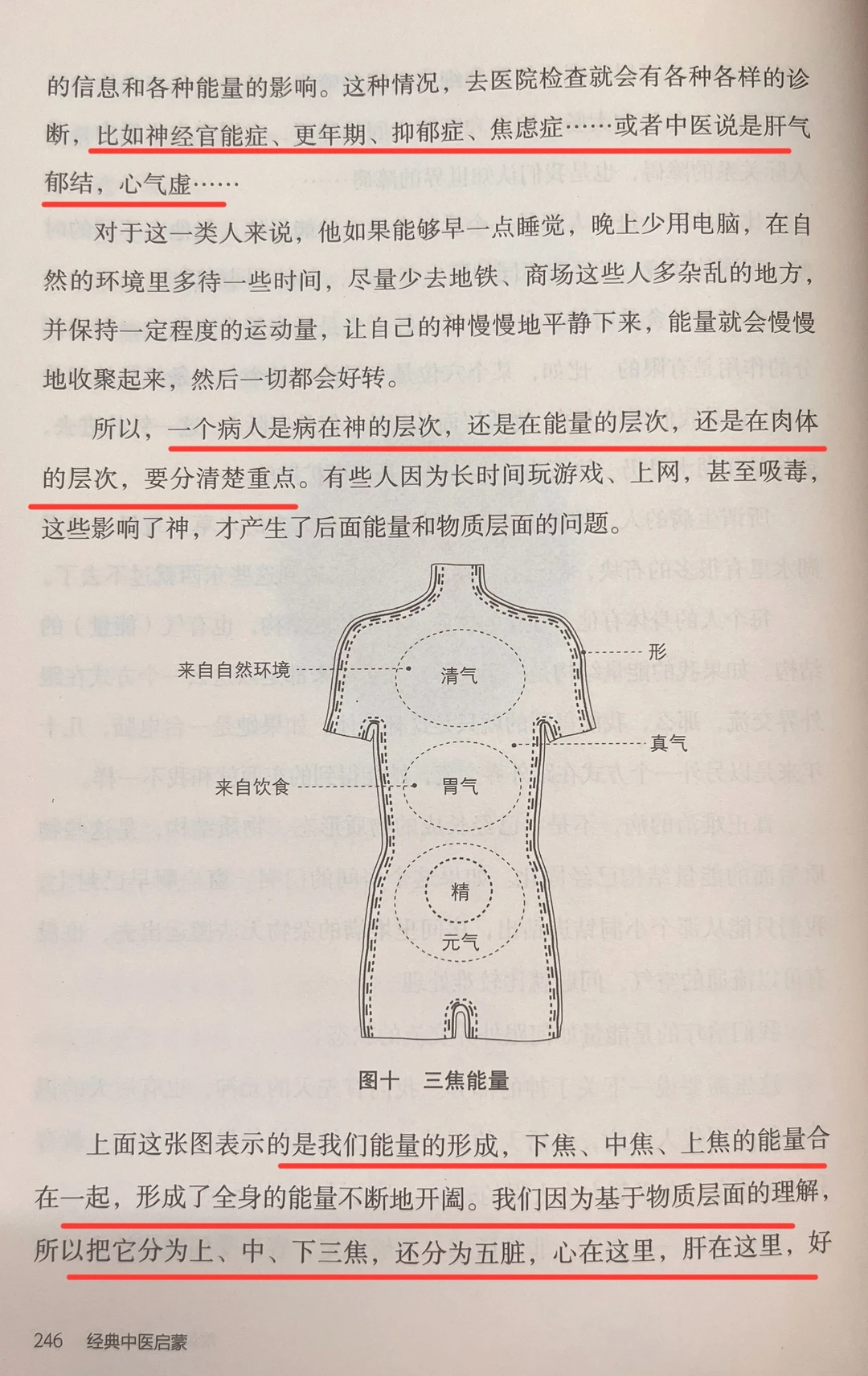 “虚、实、寒、热与能量气场”