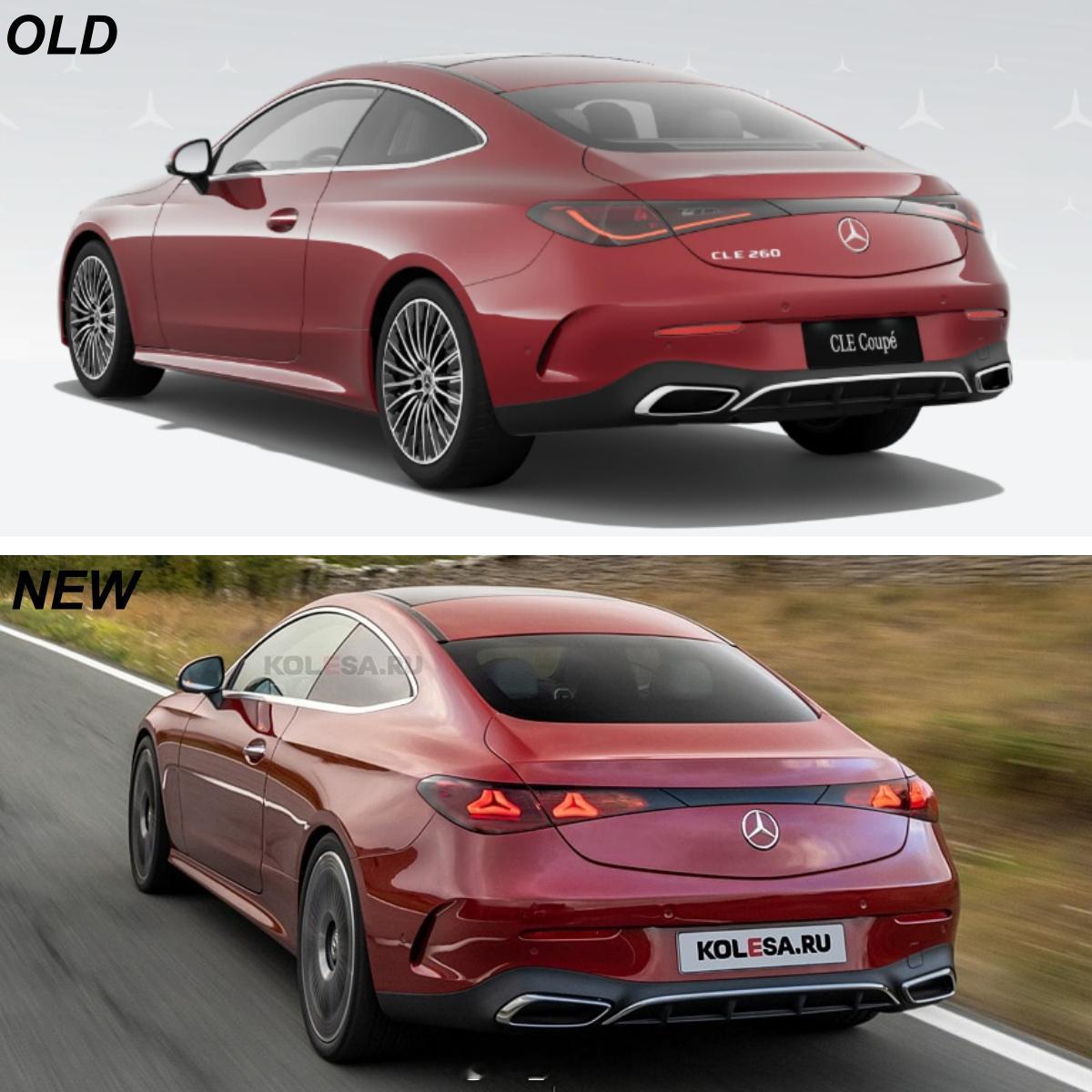 奔驰改款奔驰CLE谍照&渲染图图1为中期改款奔驰CLE路试谍照，图2和图3为新