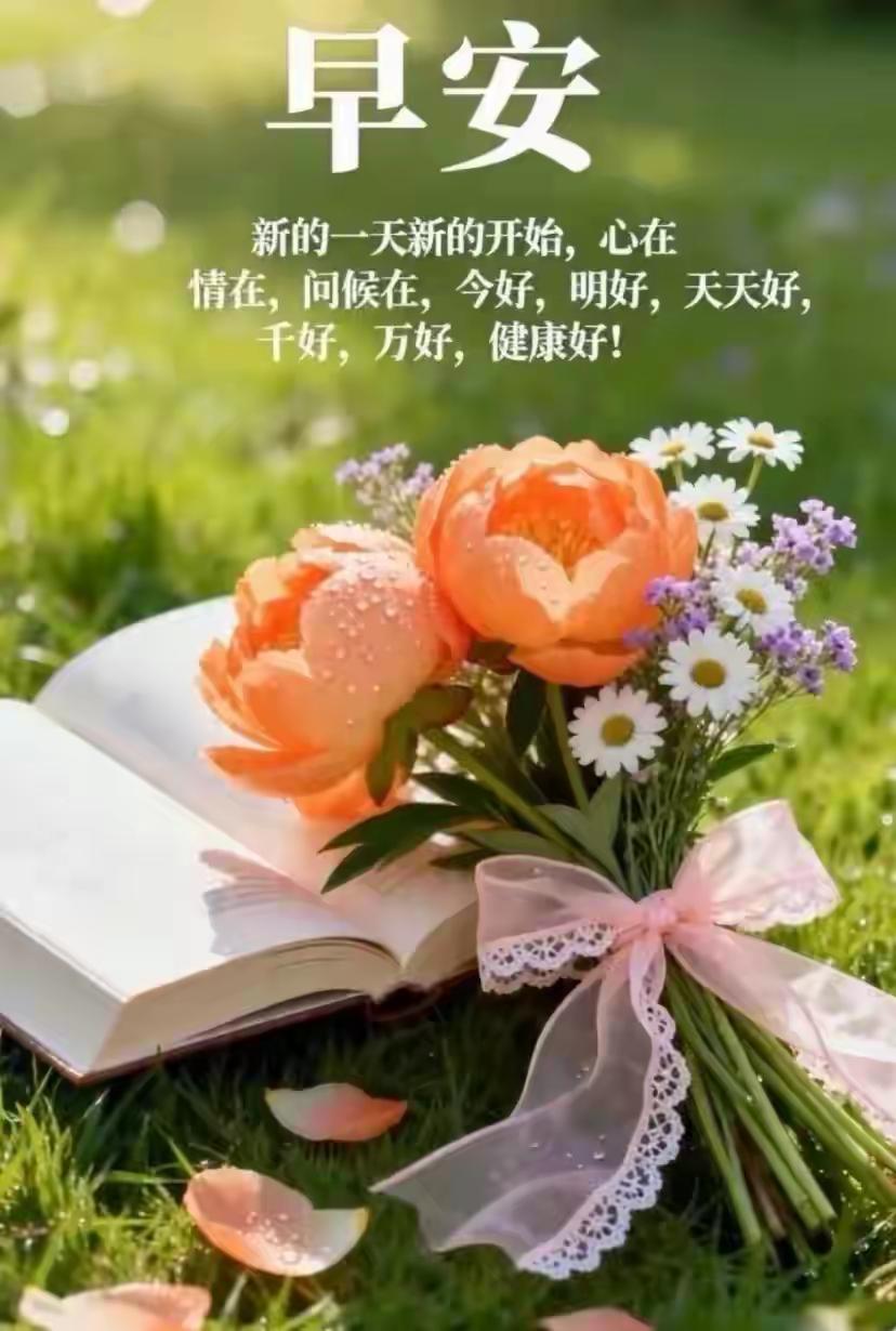 清晨的阳光慢慢洒落，新的一天悄然开启。不必追赶别人的脚步，慢慢走，好好生活。