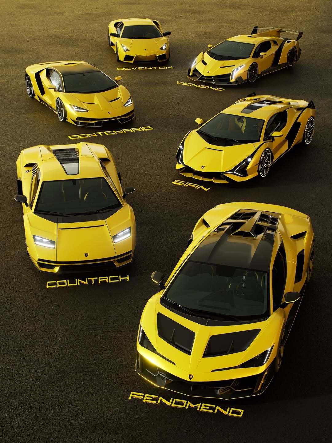 一天一张文艺照兰博基尼限量V12车型～​​​