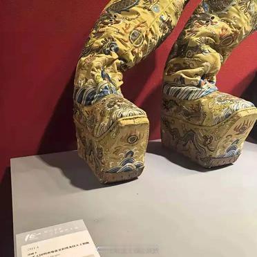 太平天国天王洪秀全穿过的靴子​​​