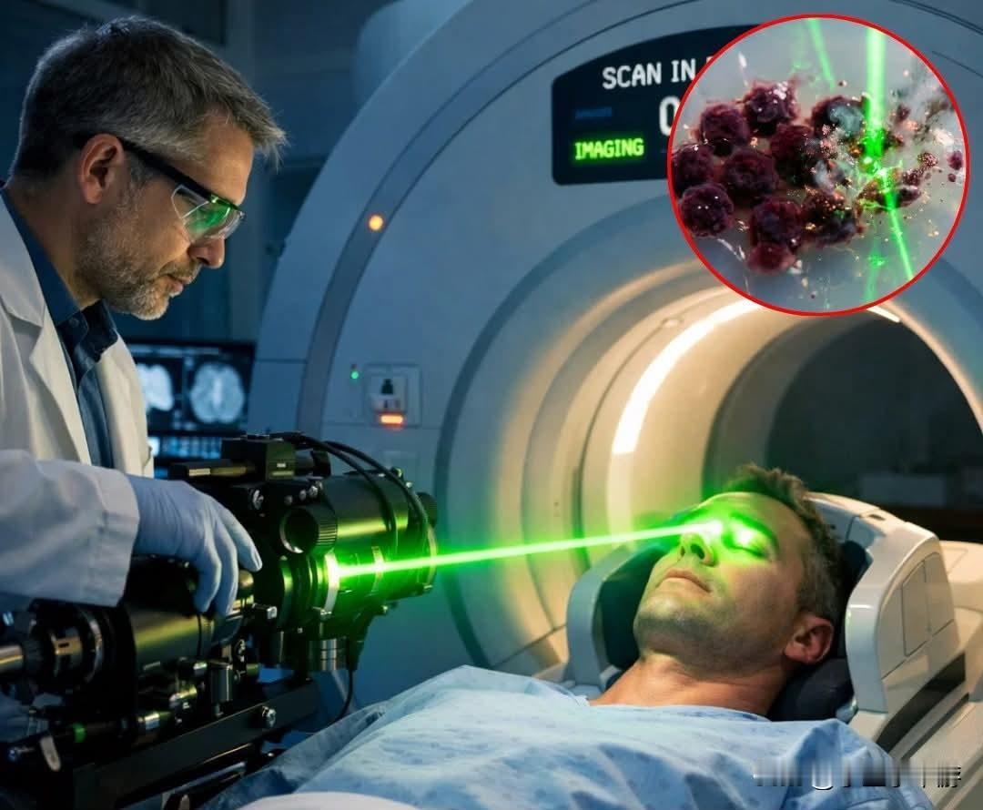 据外媒消息：科学家正利用光疗技术消灭癌细胞。这种疗法通常被称为光动力疗法，会