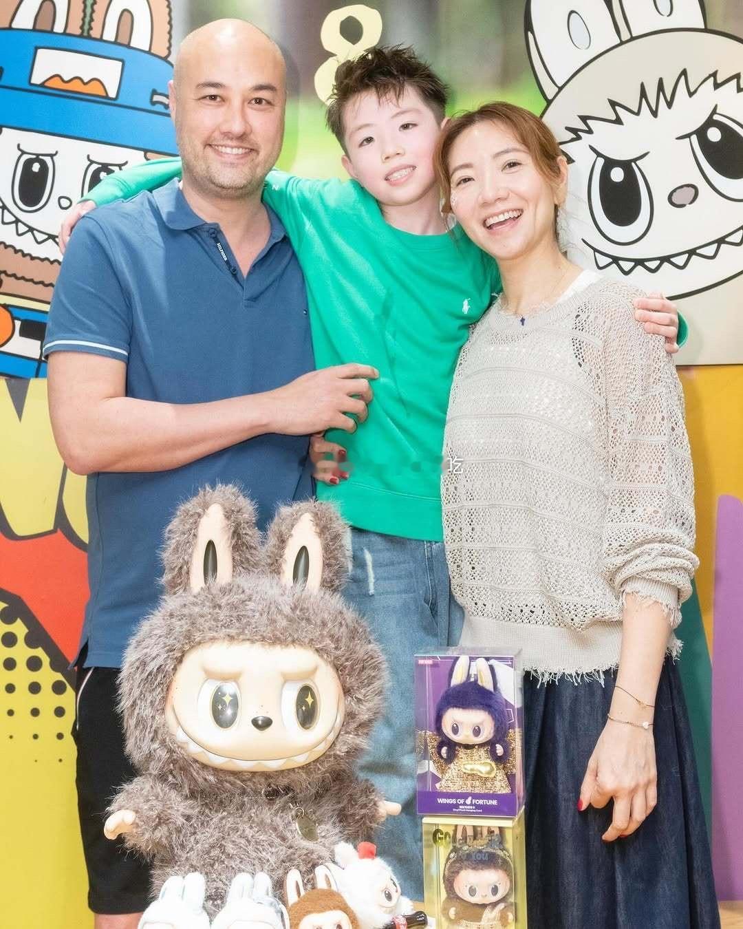 车婉婉给儿子庆祝8岁生日🎂​​​