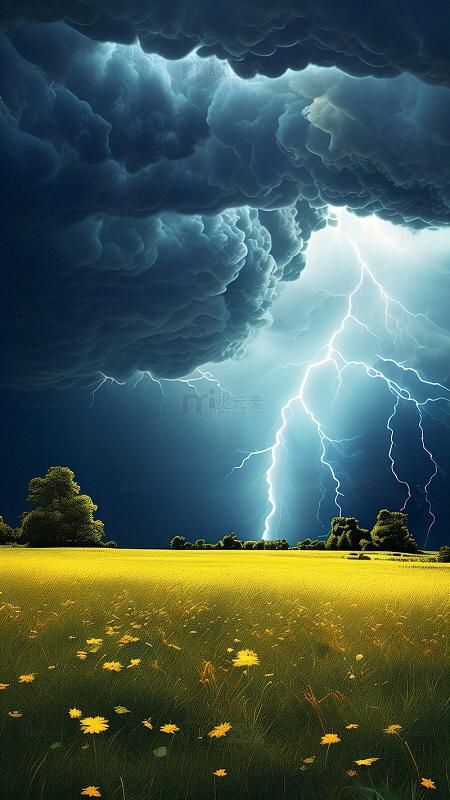 下联：撕开乌云雨出游。