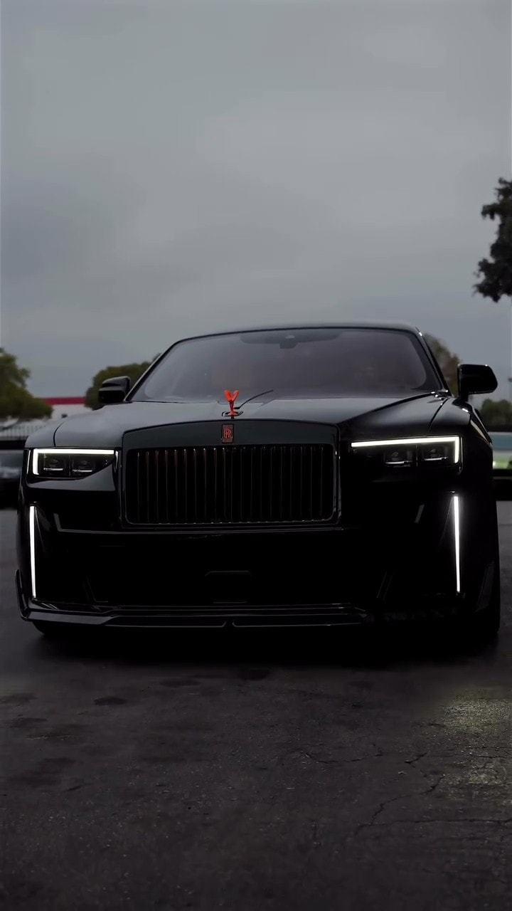 劳斯莱斯劳斯莱斯GhostSeriesIIMansory打造的暗黑风格劳斯