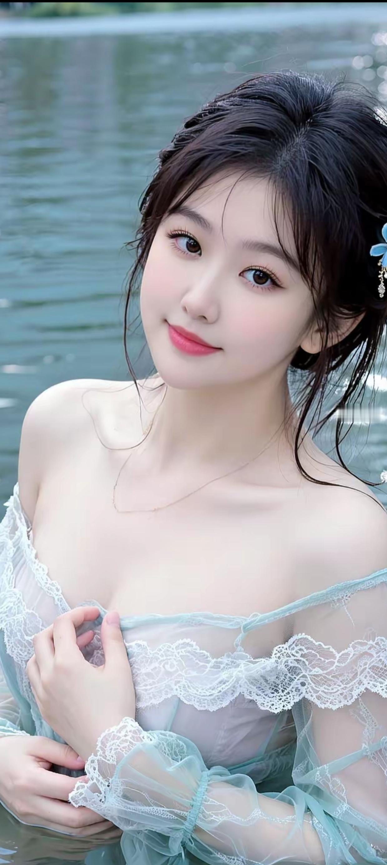 分享一张湖的照片