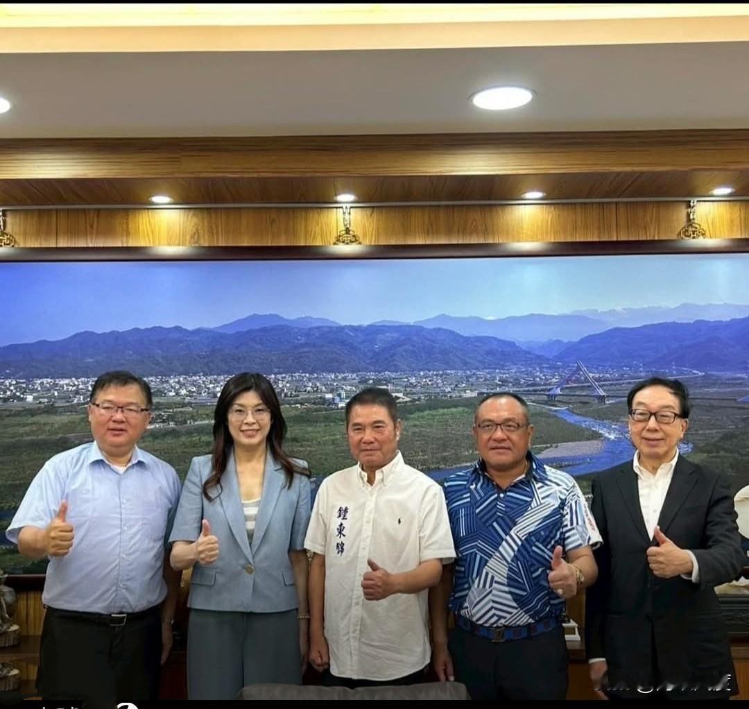 郑丽文今赴苗栗拜访两巨头，苗栗县长钟东锦、议长李文斌均表态:支持郑丽文当选国民党