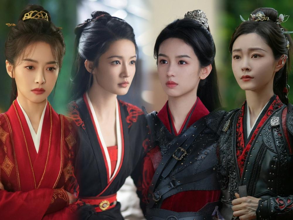 今年的四位女将军都已悉数出炉，来品品谁最英姿飒爽，最有将军范儿？《与晋长安》黎