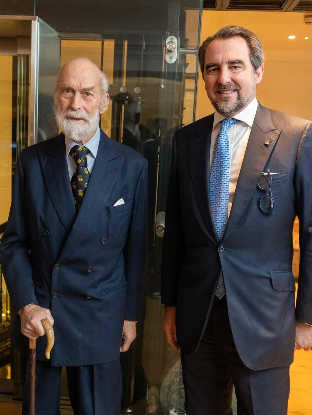 英国王室近日，肯特迈克尔王子携他的儿子LordFrederickWind