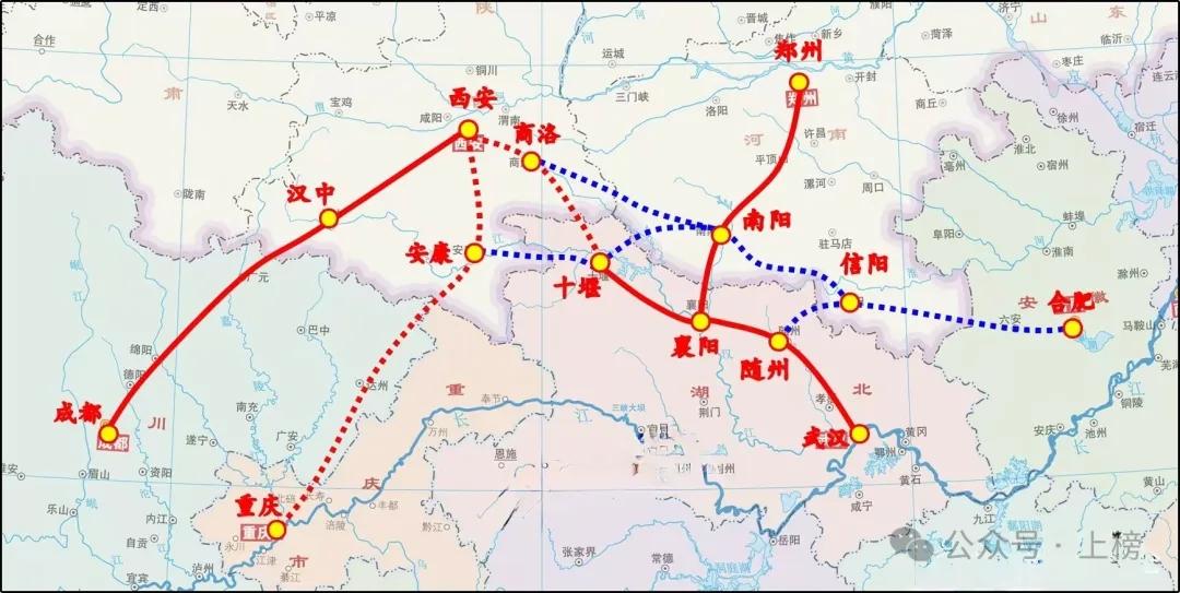 南信合高铁最大的阻碍来源于武汉和郑州，武汉是要做大做强完善自己的九省通衢的交通格