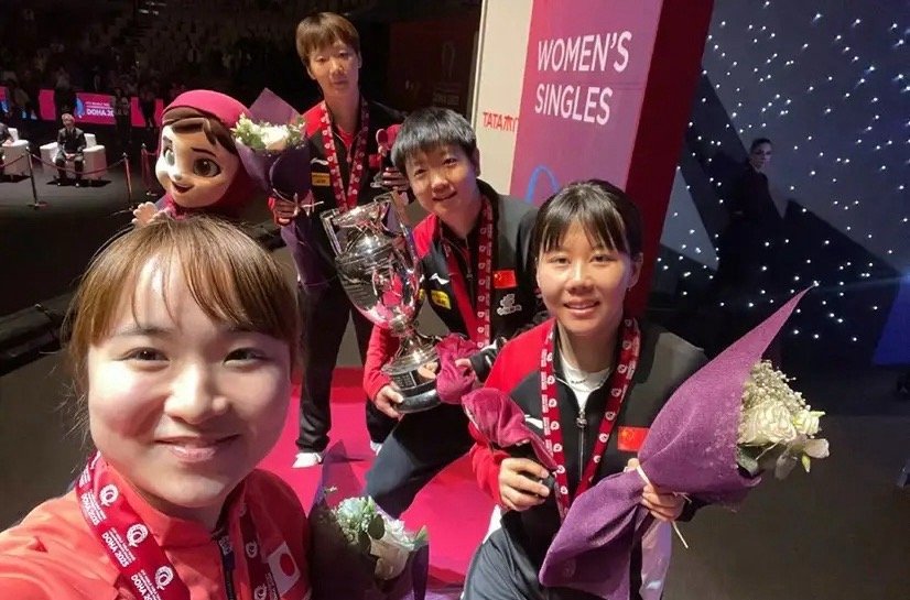 乒乓球美国大满贯，中日韩女单参赛名单出炉1、中国队——8人孙颖莎🇨🇳、王曼昱