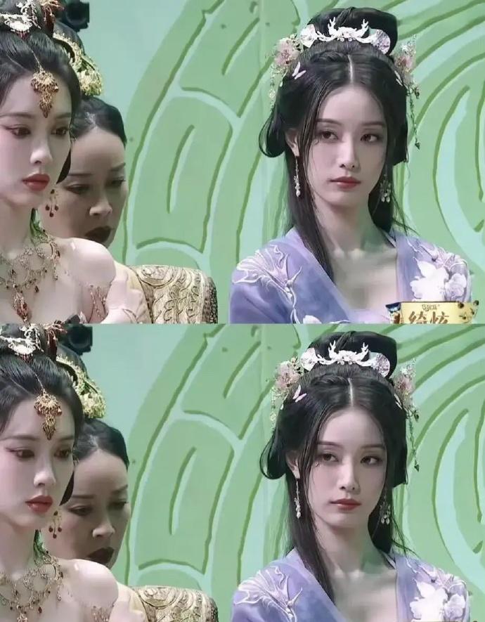 孟子义与徐艺洋同框，画面和谐养眼，两人气质各有千秋，站在一起十分亮眼。