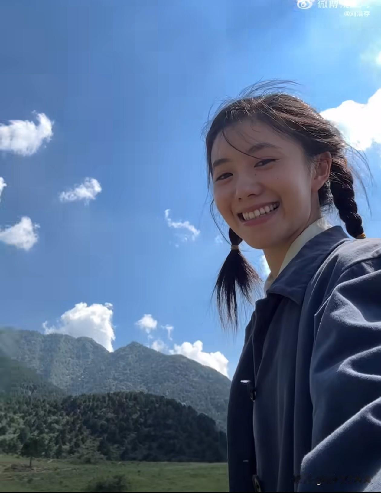 电视剧《主角》大结局，女主忆秦娥的扮演者ㄧㄧ26岁的刘浩存发文告别角色，她说她很