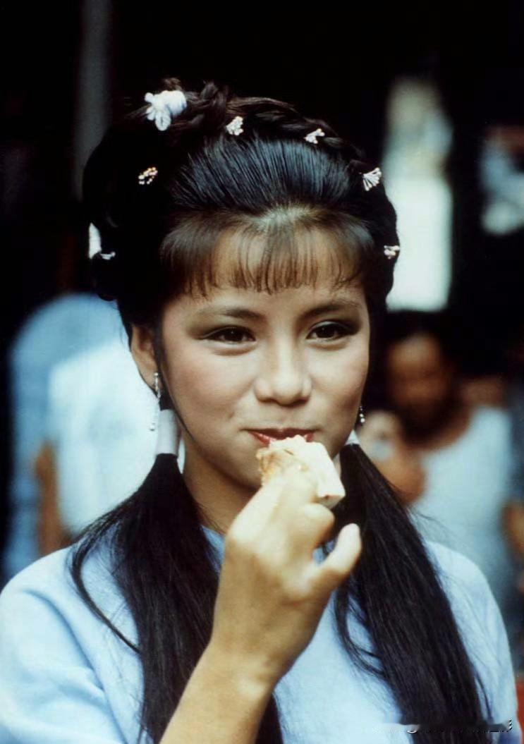 翁美玲《决战玄武门》片场吃相曝光，原来古装女神也有“干饭魂”在《决战玄武门》